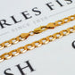 Pre-Owned 9ct Gold Curb Chain Necklace 22 Inch