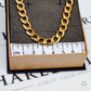 Pre-Owned 9ct Gold Curb Chain Necklace 22 Inch