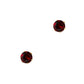 Pre-Owned 9ct Gold Garnet Stud Earrings