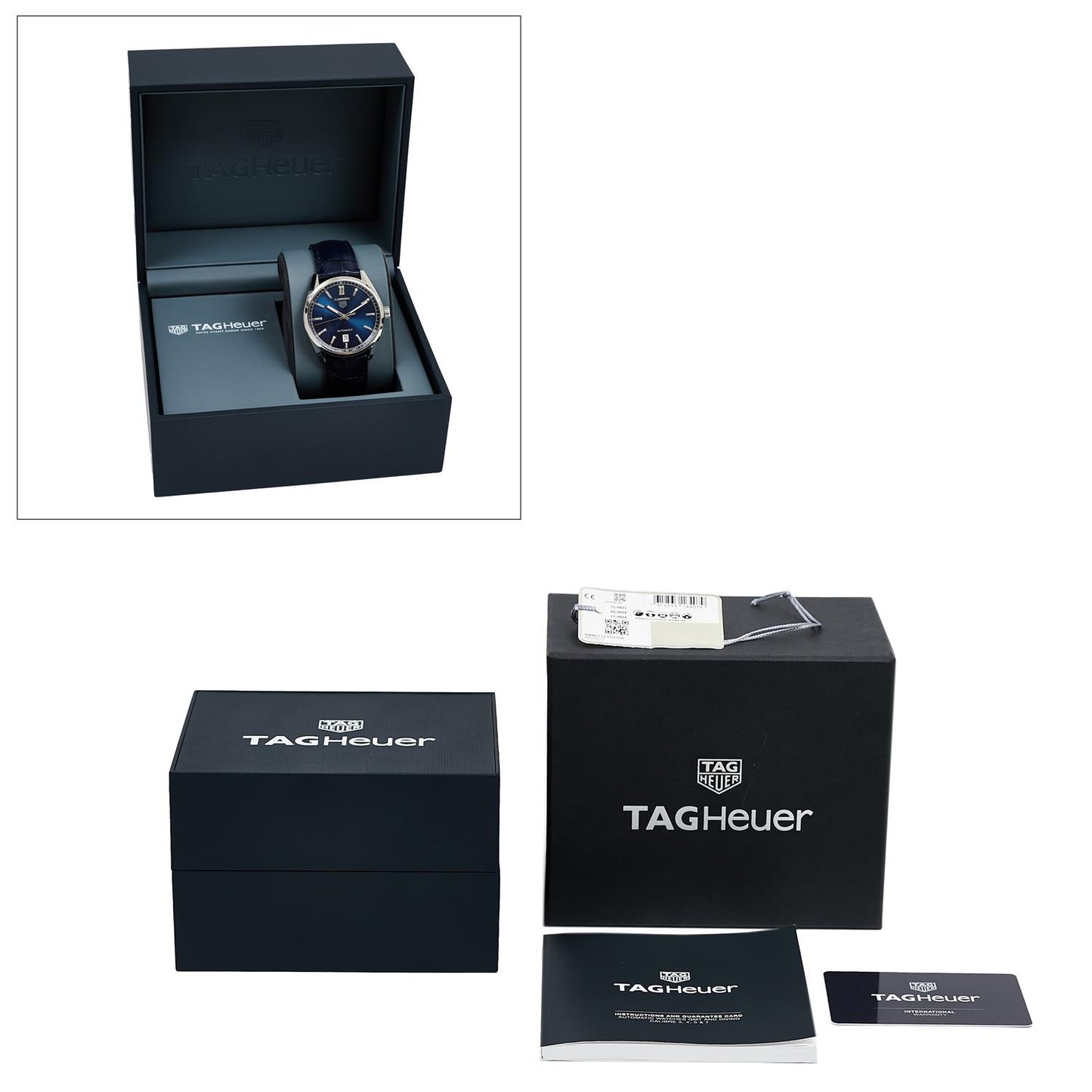 Pre-Owned Tag Heuer Carrera Calibre 5 WBN2112.FC6504