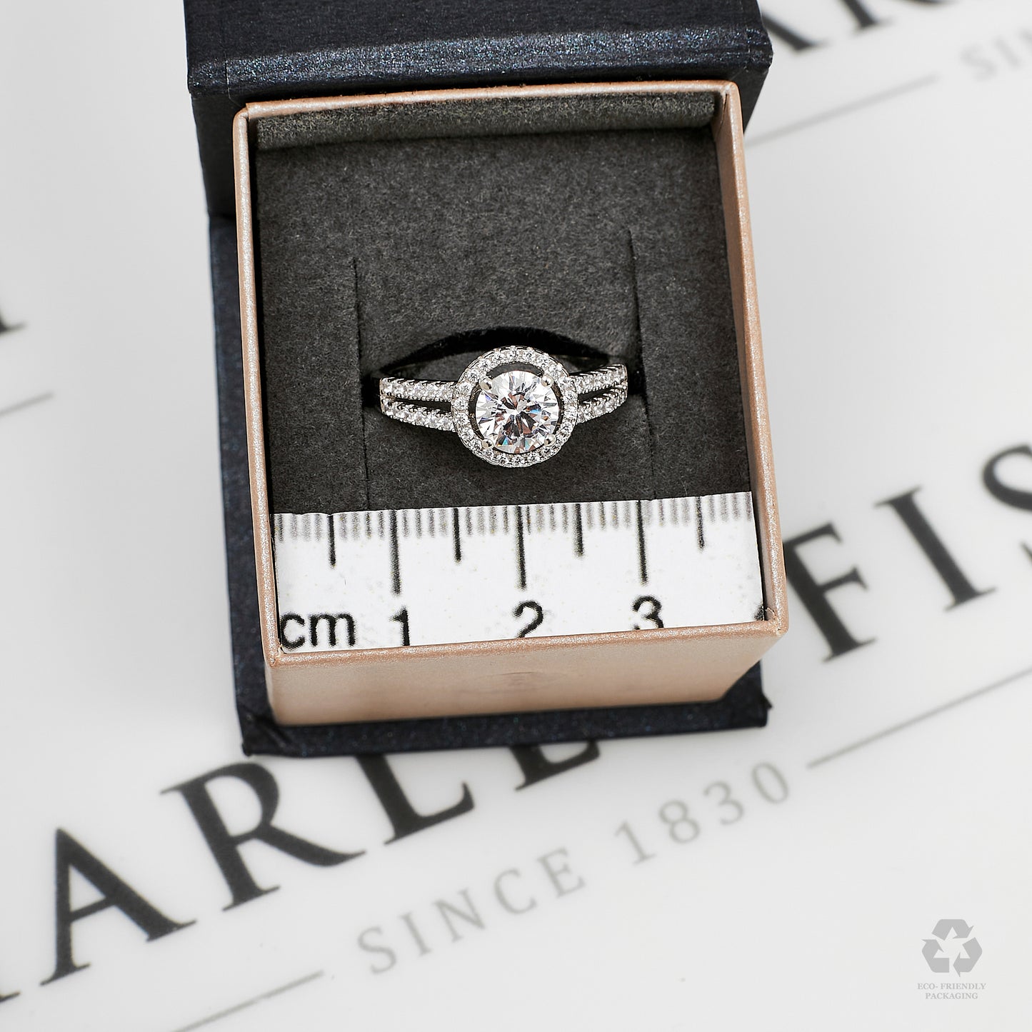 Pre-Owned Sterling Silver CZ Round Cluster Ring Size O.5