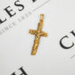 Pre-Owned 14ct Gold Crucifix Pendant