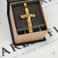 Pre-Owned 14ct Gold Crucifix Pendant