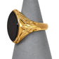 Pre-Owned 18ct Gold Bloodstone Signet Ring Size O