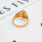 Pre-Owned 22ct Gold Patterned Dress Ring Size Q