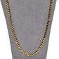 Pre-Owned 9ct Gold Curb Chain Necklace 28 Inch