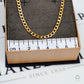 Pre-Owned 9ct Gold Curb Chain Necklace 28 Inch