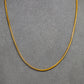 Pre-Owned 22ct Gold Foxtail Necklace 17 Inch
