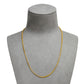 Pre-Owned 22ct Gold Foxtail Necklace 17 Inch
