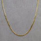Pre-Owned 9ct Gold Curb Chain Necklace 18 Inch