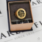 Pre-Owned 9ct Gold Mens Chinese Fortune Onyx Signet Ring