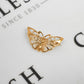 Pre-Owned 9ct Gold Openwork Butterfly Brooch