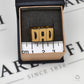 Pre-Owned 9ct Gold DAD Family Ring Size W