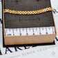 Pre-Owned 9ct Gold Flat Byzantine Bracelet 8 Inch