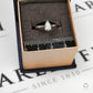 Pre-Owned Platinum Pear Cut Diamond Ring Size K