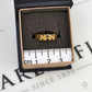 Pre-Owned 9ct Gold NAN Family Ring Size J