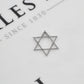 Pre-Owned 14ct White Gold & Diamond Star Of David Pendant