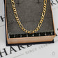 Pre-Owned 14ct Gold 4mm Figaro Chain Necklace 18 Inch