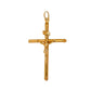 Pre-Owned 9ct Gold Classic Crucifix Pendant