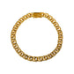 Pre-Owned 14ct Gold Double Figure Of 8 Link Bracelet 9 Inch