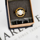 Pre-Owned 14ct Gold Oval & 6 Diamond Dress Ring Size I.5