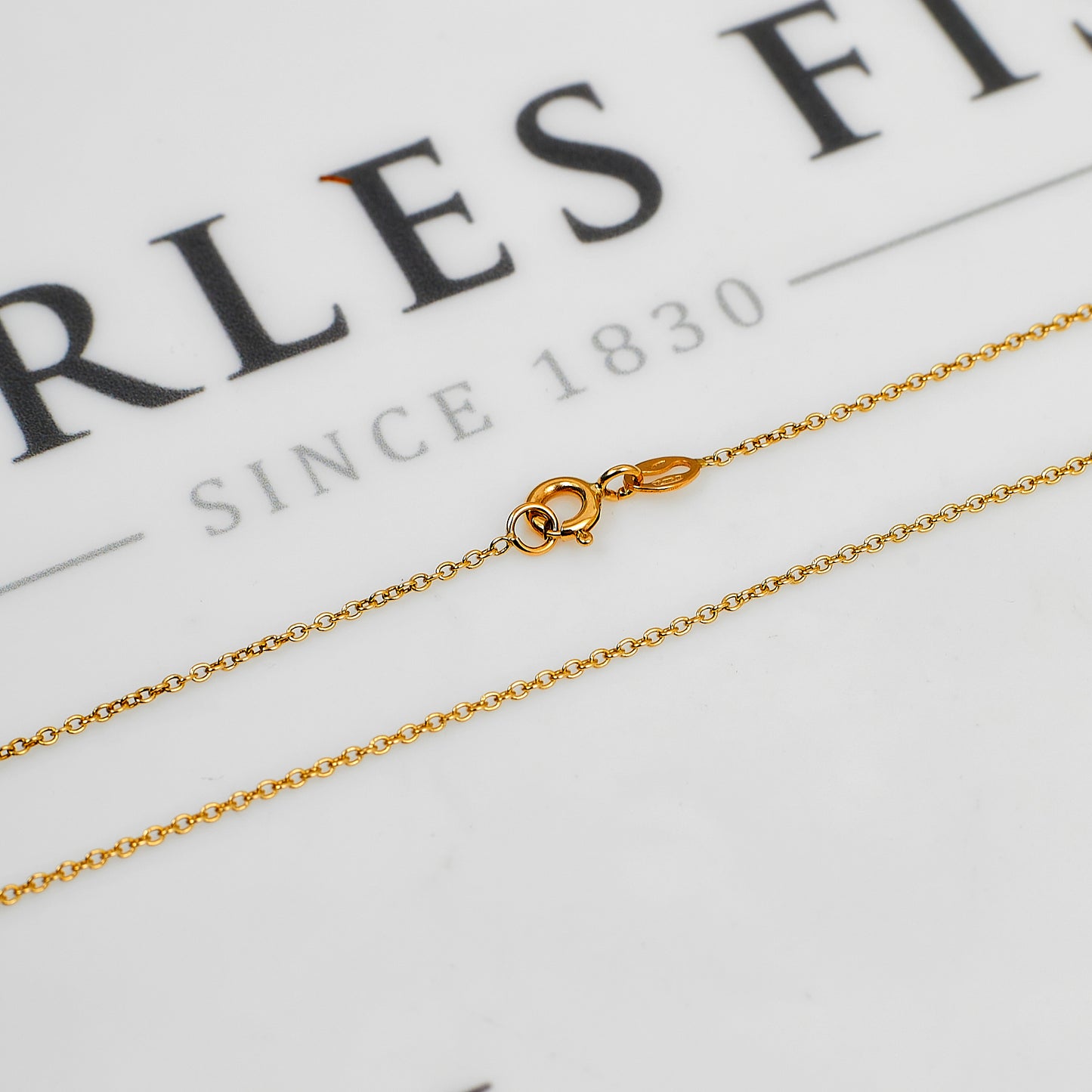 Pre-Owned 14ct Gold Heart & Leaf Pendant Necklace 16 Inch