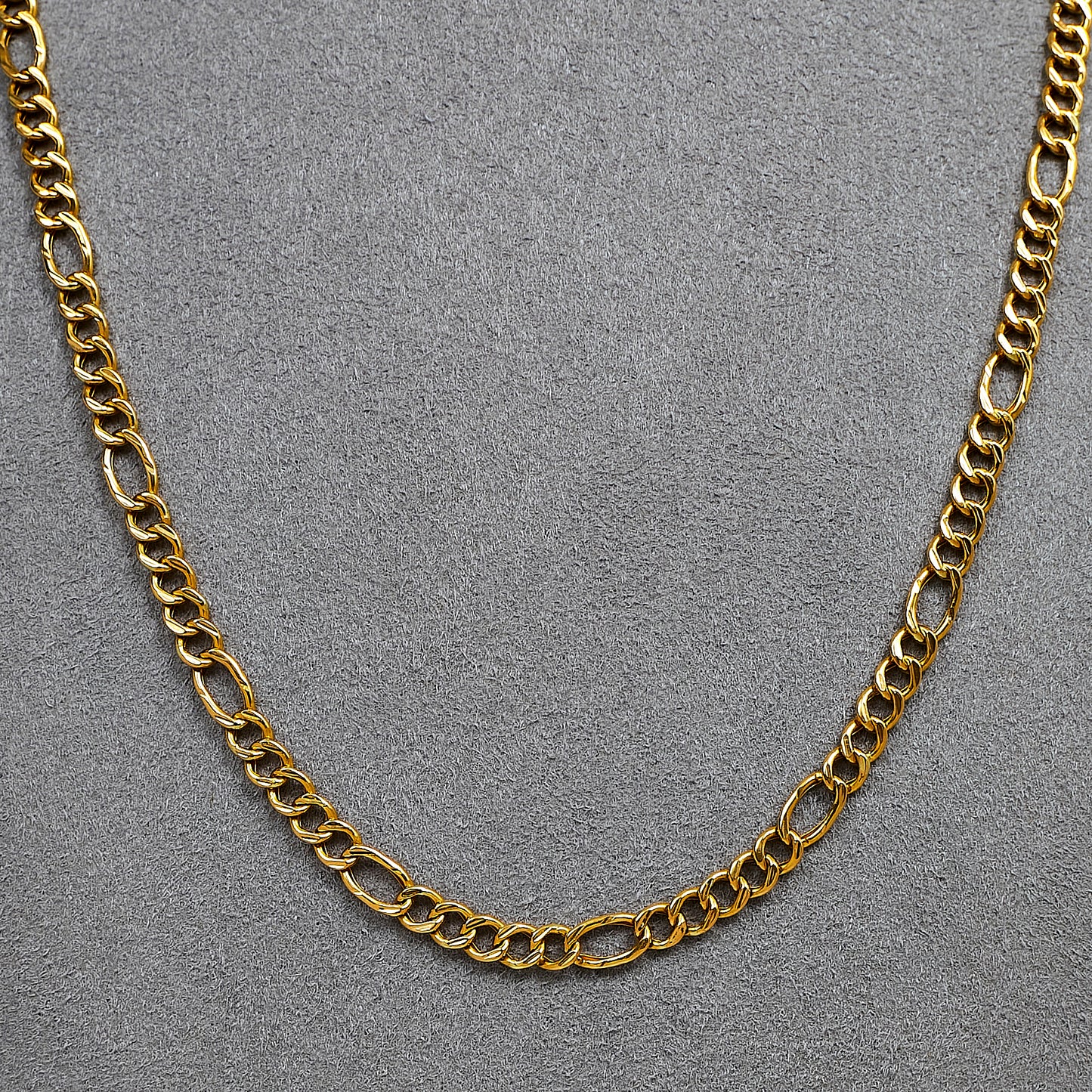 Pre-Owned 22ct Gold Figaro Chain Necklace 18 Inch