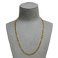 Pre-Owned 22ct Gold Figaro Chain Necklace 18 Inch