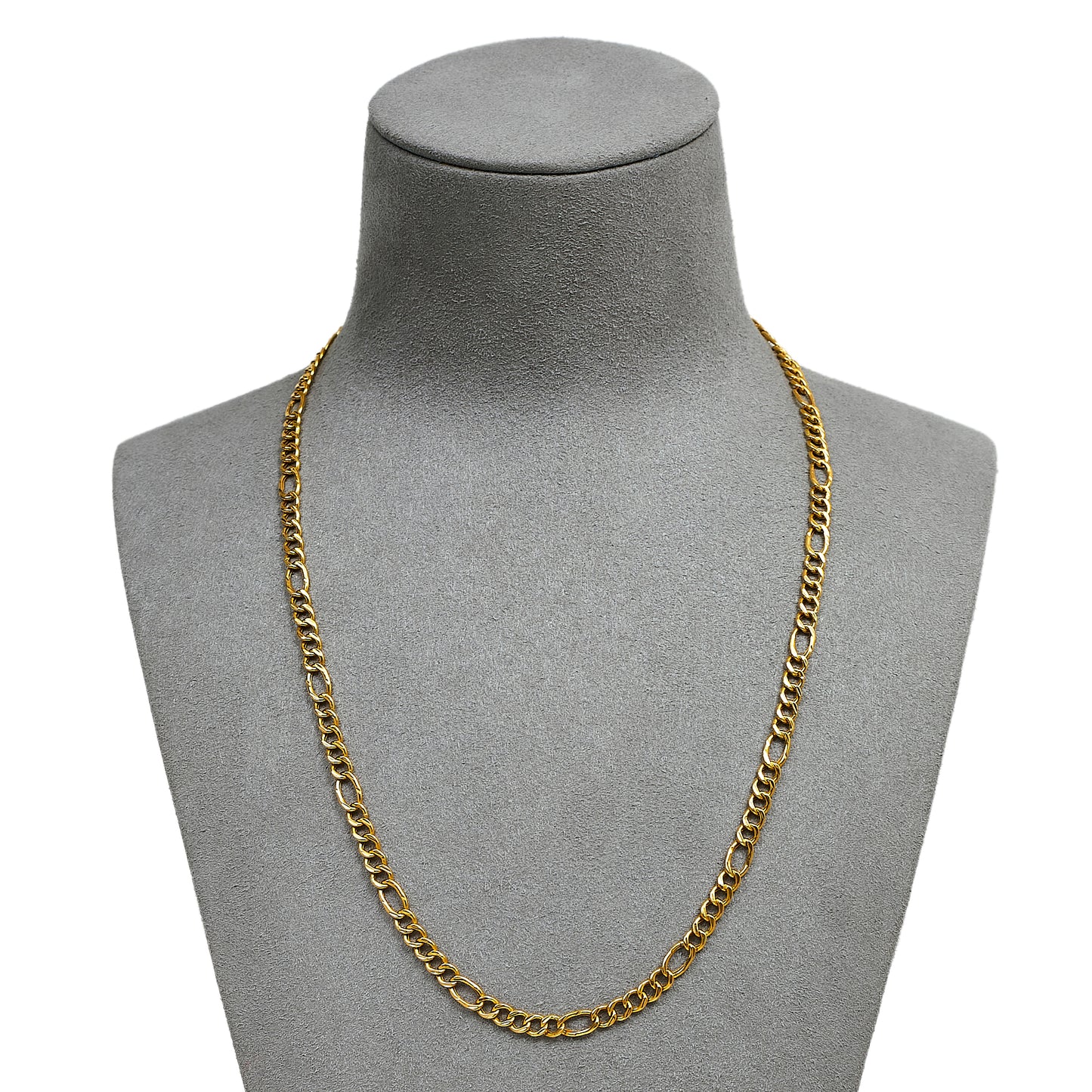 Pre-Owned 22ct Gold Figaro Chain Necklace 18 Inch
