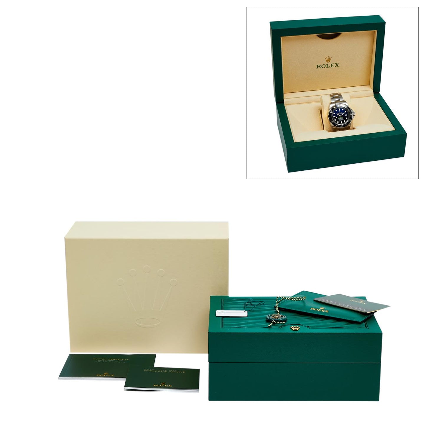Pre-Owned Rolex Sea-Dweller Deepsea D-Blue 136660