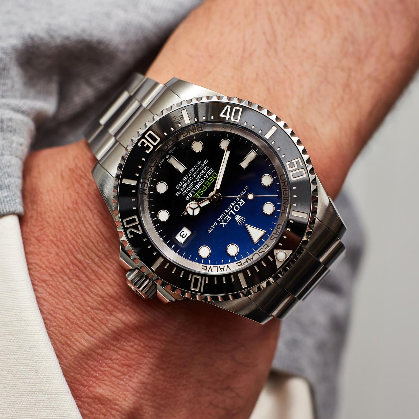 Pre-Owned Rolex Sea-Dweller Deepsea D-Blue 136660