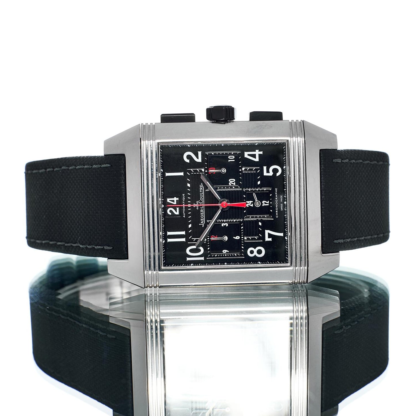 Pre-Owned Jaeger LeCoultre Reverso Squadra Chronograph GMT Q701868P
