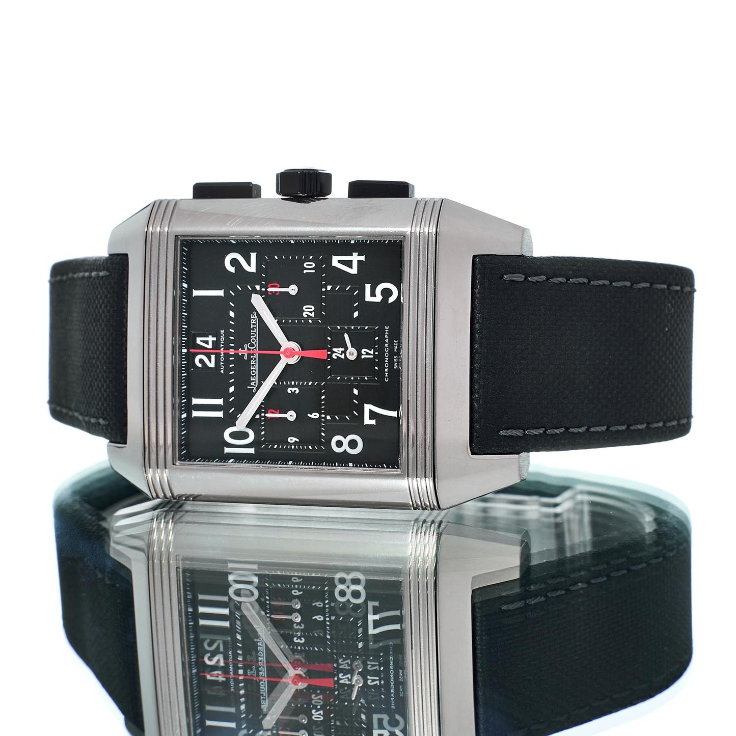 Pre-Owned Jaeger LeCoultre Reverso Squadra Chronograph GMT Q701868P