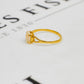 Pre-Owned 9ct Gold Oval Opal Ring Size N
