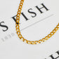 Pre-Owned 9ct Gold Curb Chain Necklace 18 Inch