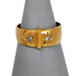 Pre-Owned 18ct Gold & Diamond Buckle Ring Size Q
