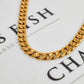 Pre-Owned 9ct Gold Curb Chain Necklace 20 Inch