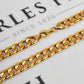 Pre-Owned 9ct Gold Curb Chain Necklace 20 Inch