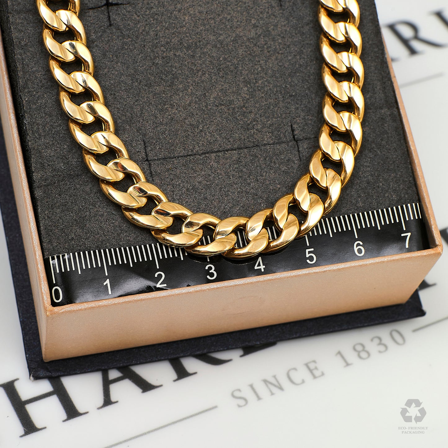 Pre-Owned 9ct Gold Curb Chain Necklace 20 Inch