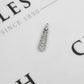 Pre-Owned 14ct White Gold Diamond Drop Pendant