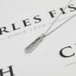 Pre-Owned 14ct White Gold Diamond Drop Pendant