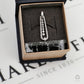 Pre-Owned 14ct White Gold Diamond Drop Pendant