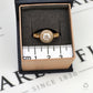 Pre-Owned 9ct Gold Diamond Cluster Ring & Diamond Shoulders