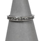 Pre-Owned 9ct White Gold Diamond Half Eternity Ring Size O