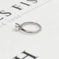 Pre-Owned Platinum Solitaire GIA Diamond Ring Size L