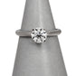 Pre-Owned Platinum Solitaire GIA Diamond Ring Size L