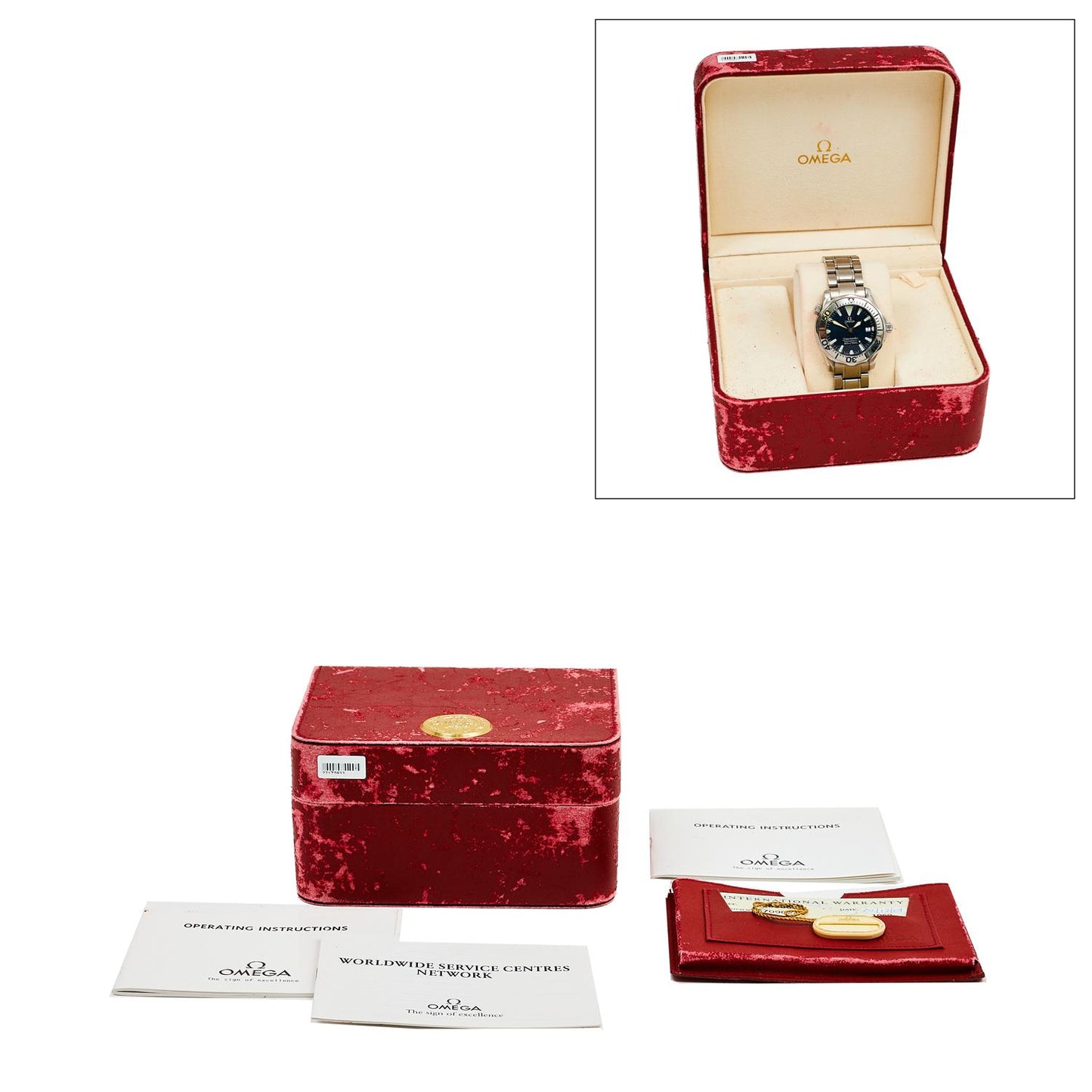 Pre-Owned Omega Seamaster 300M 2263.80.0