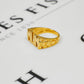 Pre-Owned 9ct Gold MUM Ring Size P