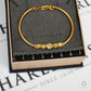 Pre-Owned 22ct Gold Childs CZ Bead Bangle