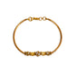 Pre-Owned 22ct Gold Childs CZ Bead Bangle